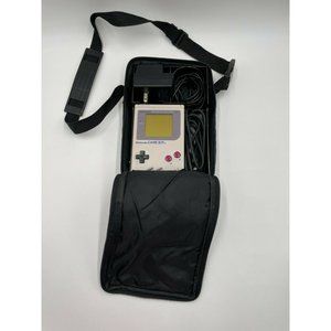 Vintage Nintendo Gray Gameboy with Black Carrying Case *For Parts*